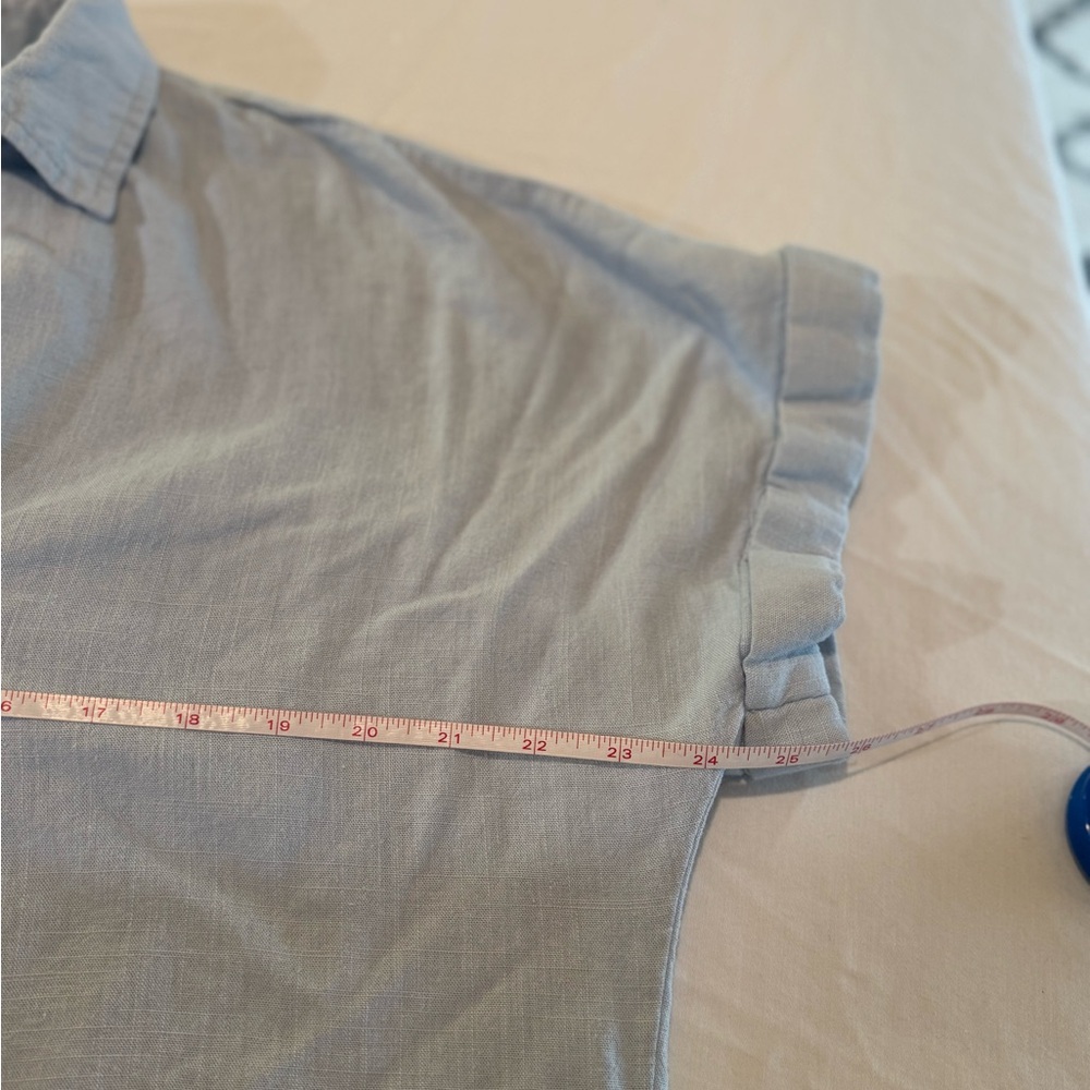 Umgee Light Blue Dress/Tunic Top - Picture 4 of 6